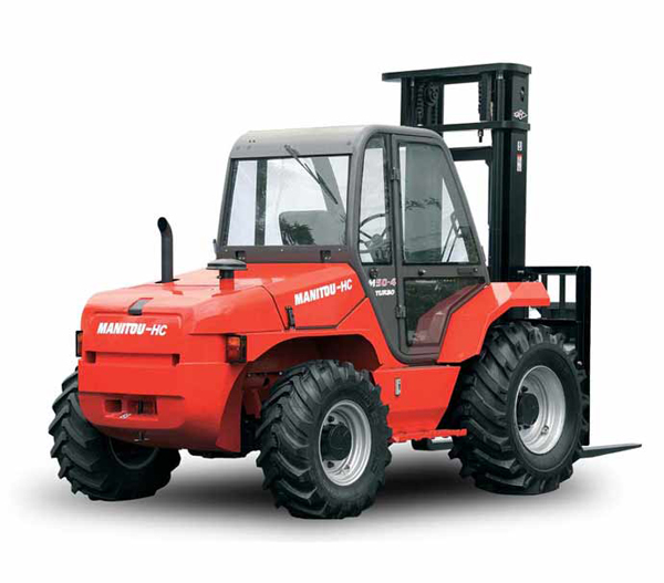 5噸法國曼尼通越野叉車(chē)