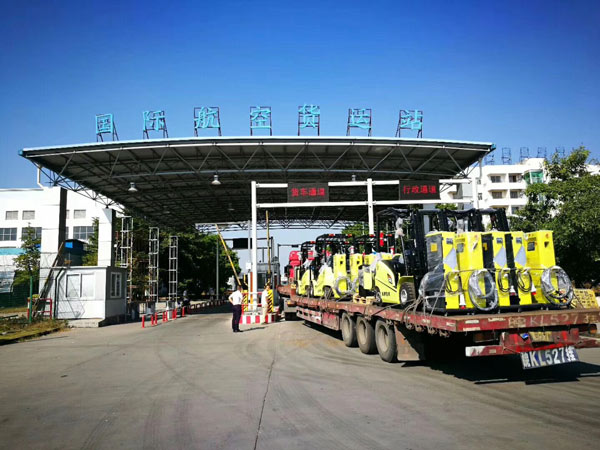 廣州白云國際物流采購杭州叉車(chē)案例